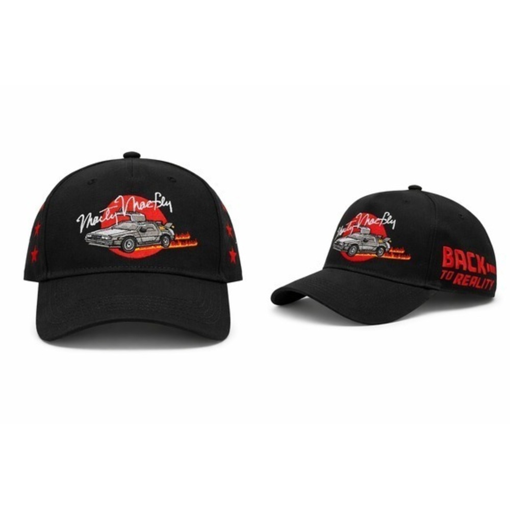Rare Back to the Future Marty McFly Back to Reality SnapBack Hat